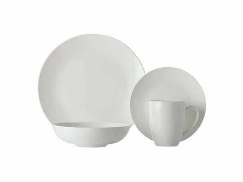 White Basics Fitzrovia Coupe Dinner Set 16 Piece 5 White Basics Fitzrovia Coupe Dinner Set 16 Piece - Image 3