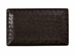 Gravity Rectangular Platter 39x24cm Black Gift Boxed