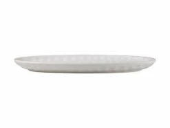 Gravity Oval Platter 50x21cm White Gift Boxed -Dinnerware shop ge0037 side