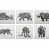 Marini Ferlazzo Animal Earth Placemat Set Of 6 -Dinnerware shop gi0073