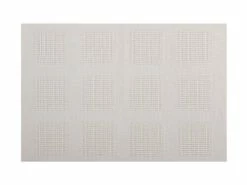 Placemat 45x30cm White Squares