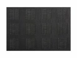Placemat 45x30cm Black Squares