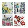 Royal Botanic Gardens - Garden Friends Cork Back Coaster 10.5cm Set Of 4 Gift Boxed 2 Royal Botanic Gardens - Garden Friends Cork Back Coaster 10.5cm Set Of 4 Gift Boxed -Dinnerware shop gi0129