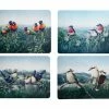 Birds Of Australia KC 10yr Anniversary Cork Back Placemat 34x26.5cm Set Of 4 Gift Boxed