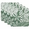 Island Cork Back Coaster 10.5cm Set Of 4 Green Gift Boxed -Dinnerware shop gi0147