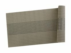 Table Accents Woven Lurex Runner 30x150cm Taupe