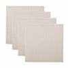 Table Accents Leather Look Alligator Coaster 10x10cm Set Of 4 White 1 Table Accents Leather Look Alligator Coaster 10x10cm Set Of 4 White -Dinnerware shop gi0232