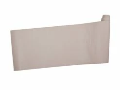 Table Accents Leather Look Cowhide Runner 30x150cm Salt