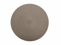 Table Accents Round Placemat 38cm Taupe