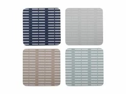 Halsie Cork Back Coaster 10.5cm Set Of 4 Assorted Gift Boxed