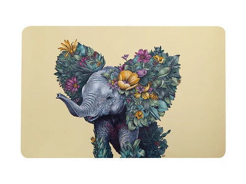 Marini Ferlazzo Wild Planet Placemat 43.5x28.5cm Elephant 3 Marini Ferlazzo Wild Planet Placemat 43.5x28.5cm Elephant