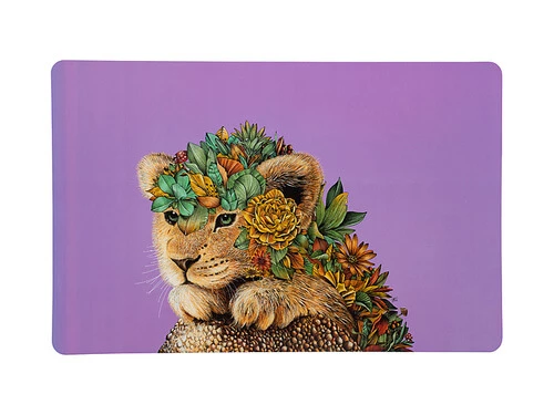 Marini Ferlazzo Wild Planet Placemat 43.5x28.5cm Lion 3 Marini Ferlazzo Wild Planet Placemat 43.5x28.5cm Lion