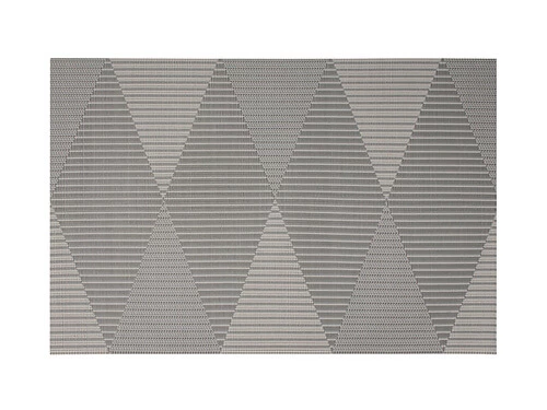 Table Accents Placemat 45x30cm Diamond Dark Grey 3 Table Accents Placemat 45x30cm Diamond Dark Grey