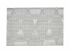 Table Accents Placemat 45x30cm Diamond Grey White -Dinnerware shop gi0365 1