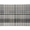 Table Accents Placemat 45x30cm White Grey Check -Dinnerware shop gi0369