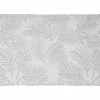 Table Accents Placemat 45x30cm Frond Silver White -Dinnerware shop gi0371