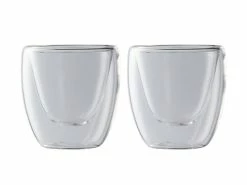 Blend Double Wall Espresso Cup 80ML Set Of 2 Gift Boxed
