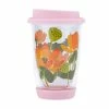 Royal Botanic Gardens Victoria Lotus Double Wall Glass Mug 380ML Pink Gift Boxed -Dinnerware shop gu0045
