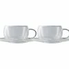 Blend Double Wall Cup & Saucer 80ML Set Of 2 Gift Boxed 2 Blend Double Wall Cup & Saucer 80ML Set Of 2 Gift Boxed -Dinnerware shop gu0050