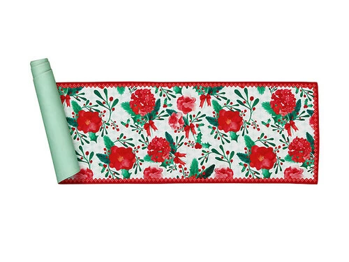 Mistletoe Cotton Runner 150x33cm 3 Mistletoe Cotton Runner 150x33cm