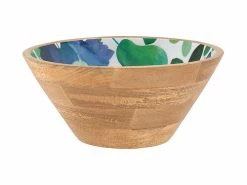 Giverny Serving Bowl Wood Enamel 24x11cm