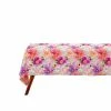 Teas & C's Dahlia Daze Cotton Rectangular Tablecloth 270x150cm Pink -Dinnerware shop gx0676