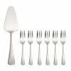 Madison Cake Server & Fork Set 7 Piece