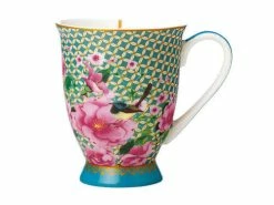 Teas & C's Silk Road Footed Mug 300ML Aqua Gift Boxed -Dinnerware shop hv0164 2