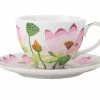 Royal Botanic Gardens Victoria Lotus Cup & Saucer 240ML White Gift Boxed -Dinnerware shop hv0189