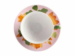 Royal Botanic Gardens Victoria Lotus Cup & Saucer 240ML Pink Gift Boxed -Dinnerware shop hv0190 top 2