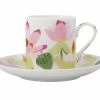 Royal Botanic Gardens Victoria Lotus Demi Cup & Saucer 100ML White Gift Boxed -Dinnerware shop hv0193