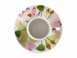 Royal Botanic Gardens Victoria Lotus Demi Cup & Saucer 100ML White Gift Boxed 7 Royal Botanic Gardens Victoria Lotus Demi Cup & Saucer 100ML White Gift Boxed -Dinnerware shop hv0193 top 2