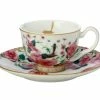 Teas & C's Silk Road Demi Cup & Saucer 85ML Set Of 2 White Gift Boxed 2 Teas & C's Silk Road Demi Cup & Saucer 85ML Set Of 2 White Gift Boxed -Dinnerware shop hv0215