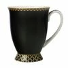 Teas & C's Classic Footed Mug 300ML Black Gift Boxed -Dinnerware shop hv0270