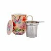 Gabby Malpas Posey Mug With Infuser 340ML Japonica Joy Gift Boxed -Dinnerware shop hv0320