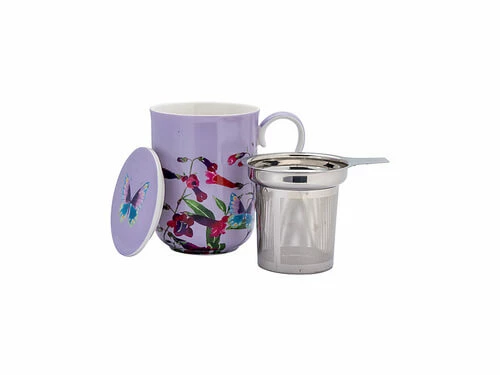 Gabby Malpas Posey Mug With Infuser 340ML Perennial Penstemons Gift Boxed 3 Gabby Malpas Posey Mug With Infuser 340ML Perennial Penstemons Gift Boxed