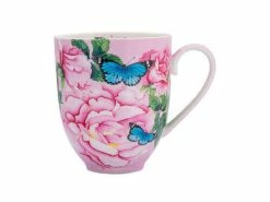 Gabby Malpas Posey Mug & Coaster Set Cabbage Roses Gift Boxed -Dinnerware shop hv0325 a3