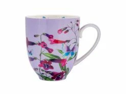 Gabby Malpas Posey Mug & Coaster Set Perennial Penstemons Gift Boxed -Dinnerware shop hv0327 a3
