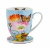 Gabby Malpas Posey Mug & Coaster Set Field Of Poppies Gift Boxed -Dinnerware shop hv0330