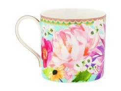Teas & C's Dahlia Daze Mug 430ML Sky Gift Boxed 7 Teas & C's Dahlia Daze Mug 430ML Sky Gift Boxed -Dinnerware shop hv0337 side