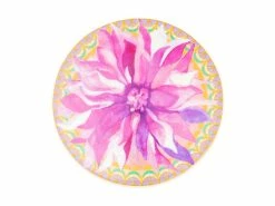 Teas & C's Dahlia Daze Lidded Mug With Infuser 340ML Pink Gift Boxed -Dinnerware shop hv0360 sp2