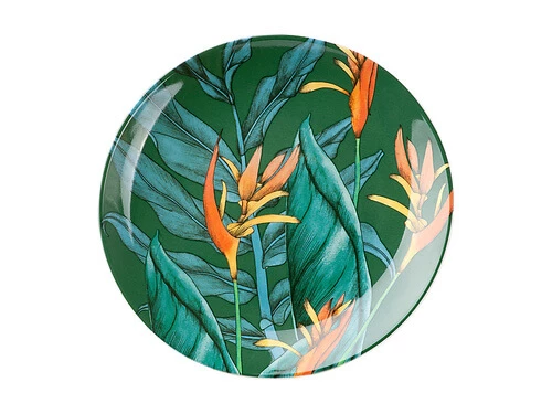 The Blck Pen Night Garden Coupe Side Plate 19cm Foliage 3 The Blck Pen Night Garden Coupe Side Plate 19cm Foliage