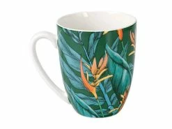 The Blck Pen Night Garden Coupe Mug 420ML Foliage 7 The Blck Pen Night Garden Coupe Mug 420ML Foliage -Dinnerware shop ii0098 side