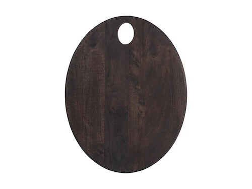 Graze Oval Serving Board Black 47x37x2cm 3 Graze Oval Serving Board Black 47x37x2cm