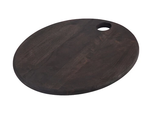 Graze Oval Serving Board Black 47x37x2cm 4 Graze Oval Serving Board Black 47x37x2cm - Image 2