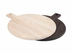 Graze Round Serving Paddle Natural 45x37x2cm -Dinnerware shop jg0051 type 1