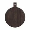 Graze Round Serving Paddle Black 45x37x2cm -Dinnerware shop jg0052
