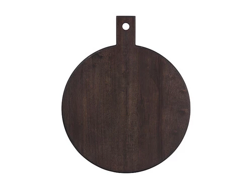 Graze Round Serving Paddle Black 45x37x2cm 3 Graze Round Serving Paddle Black 45x37x2cm