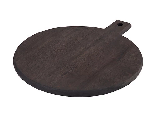 Graze Round Serving Paddle Black 45x37x2cm 4 Graze Round Serving Paddle Black 45x37x2cm - Image 2