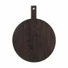 Graze Round Serving Paddle Black 58x45x2cm 2 Graze Round Serving Paddle Black 58x45x2cm -Dinnerware shop jg0055